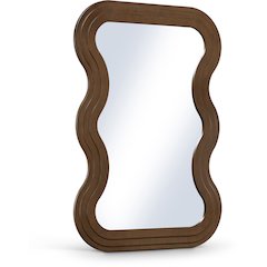 Bellagio Brown Oak Veneer Mirror
