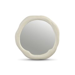 Armada Cream Aluminum Mirror