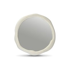 Armada Cream Aluminum Mirror