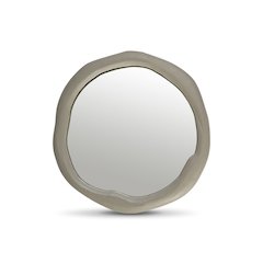 Armada Taupe Aluminum Mirror