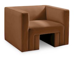 Henson Saddle Velvet Chair