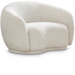 Hyde Cream Boucle Fabric Chair