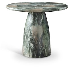 Cosenza Green 36" Marble Finish Concrete Dining Table