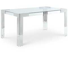 Casper Rich Chrome Dining Table