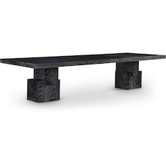 Anzio Black Dining Table