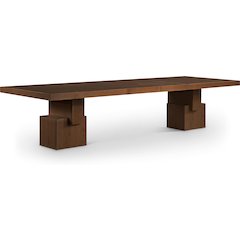 Anzio Brown Dining Table