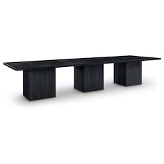 Belinda Black Modular Dining Table
