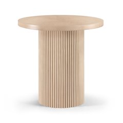 Belinda Natural Oak Veneer And Solid Wood Counter Height Table