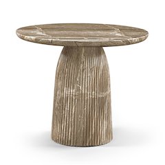 Venosa 36" Beige Concrete Indoor/Outdoor Dining Table