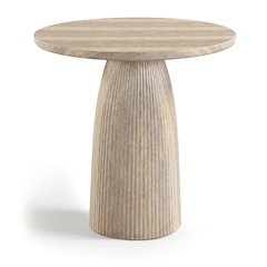 Venosa Travertine Concrete Indoor/Outdoor Counter Height Table