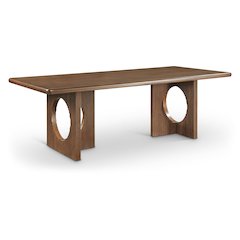 Rivas Walnut Dining Table