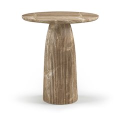 Venosa Beige Concrete Indoor/Outdoor Bar Table