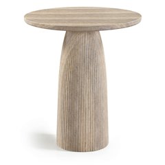 Venosa Travertine Concrete Indoor/Outdoor Bar Table