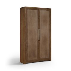 Vana Brown Solid Wood Storage Cabinet