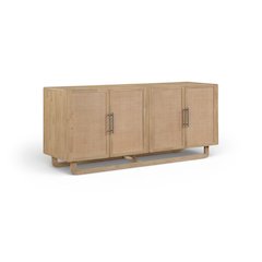 Sova Natural Solid Wood And Oak Veneer Sideboard/Buffet
