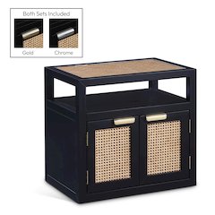 Cole Black Night Stand