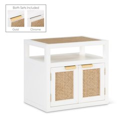Cole White Night Stand