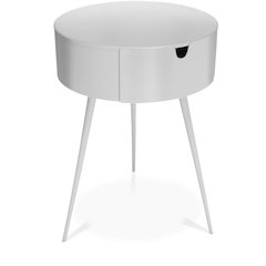 Bali White Night Stand