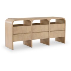 Giada Natural Solid Wood And Veneer Dresser