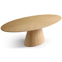 Gavin Natural White Oak Dining Table