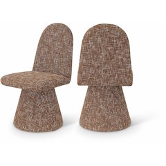 Renuar Cognac Dining Chair, Set of 2