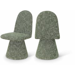 Renuar Green Dining Chair, Set of 2