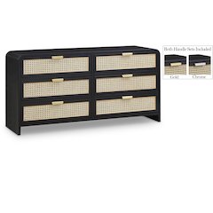 Sage Black Dresser