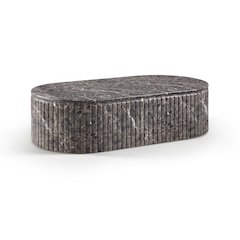 Catania Brown Concrete Indoor/Outdoor Coffee Table