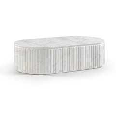 Catania White Concrete Indoor/Outdoor Coffee Table