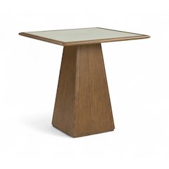 Atrium Brown Wood Counter Height Table