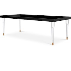 Bethany Black Dining Table