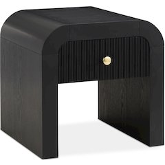 Artisto Black End Table