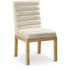 Evelyn Cream Velvet Dining Chair