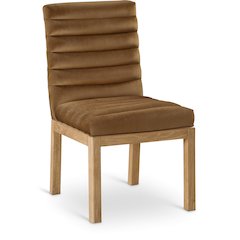 Evelyn Saddle Velvet Dining Chair