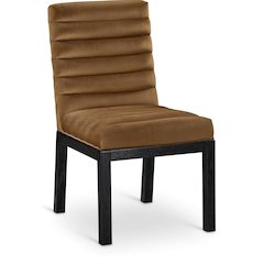 Evelyn Saddle Velvet Dining Chair