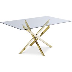 Xander Gold Dining Table