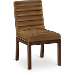 Evelyn Saddle Velvet Dining Chair