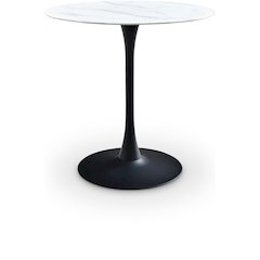 Holly Matte Black Counter Height Table