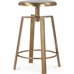 Lang Gold Iron Counter/Bar Stool