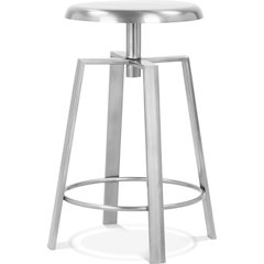 Lang Silver Iron Counter/Bar Stool