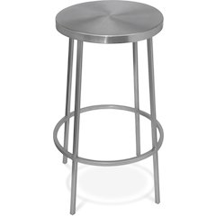 Tyson Silver Iron Counter Stool
