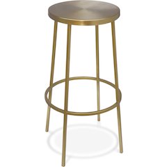 Tyson Gold Iron Bar Stool