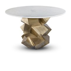 Walker White Dining Table