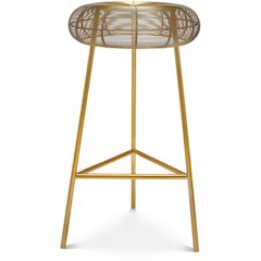 Tuscany Gold Metal Counter Stool