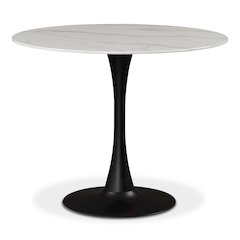 Holly Matte Black Dining Table