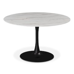 Holly Matte Black Dining Table
