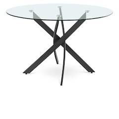 Xander Matte Black Dining Table