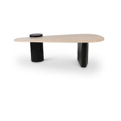 Taverna Natural / Black Coffee Table