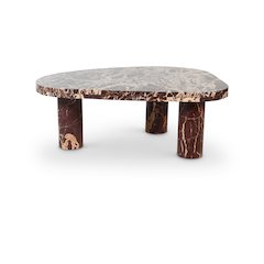 Messina Burgundy Coffee Table