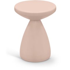 Anika Pink Iron End Table